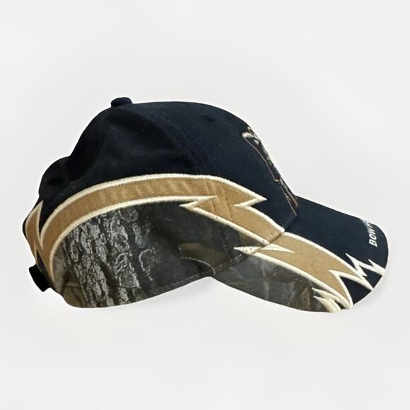 Buckwear Black Camouflage Bow Hunter Adjustable Baseball Hat Cap Embroidered - Picture 2 of 6